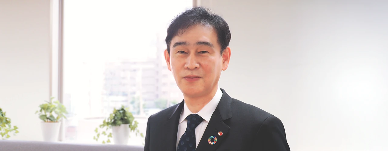 取締役専務執行役 管理統括本部長 野間 正裕の写真